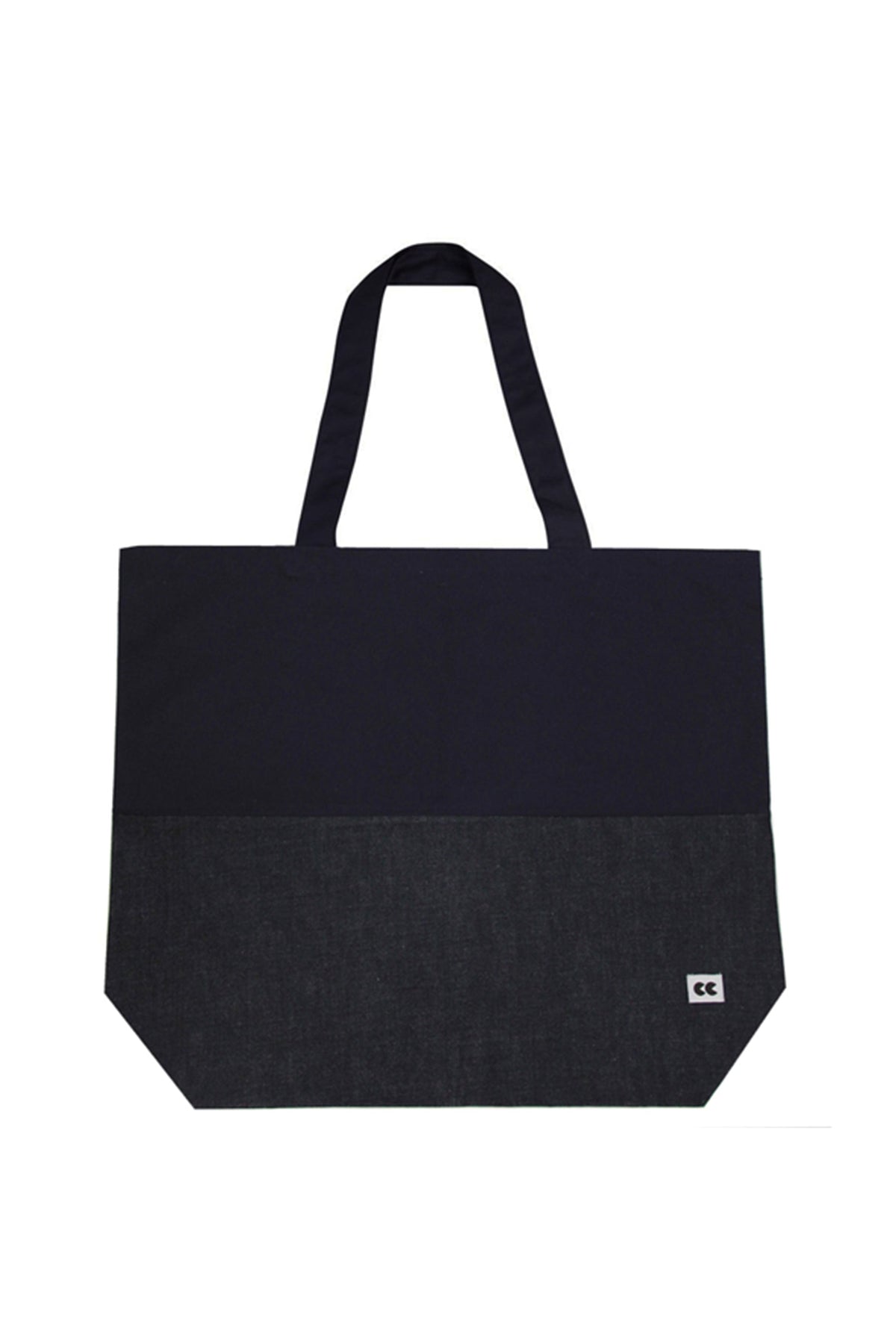 
            Navy and Denim Tote Bag Indigo - Community Clothing